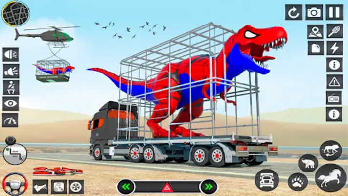 Wild Animals Transport Simulator android App screenshot 0