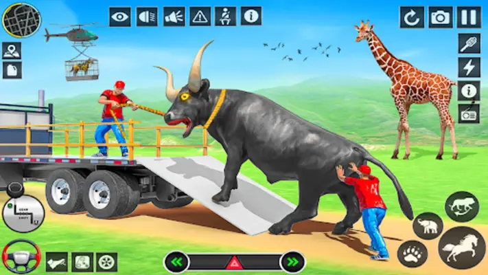 Wild Animals Transport Simulator android App screenshot 2