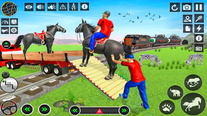 Wild Animals Transport Simulator android App screenshot 5