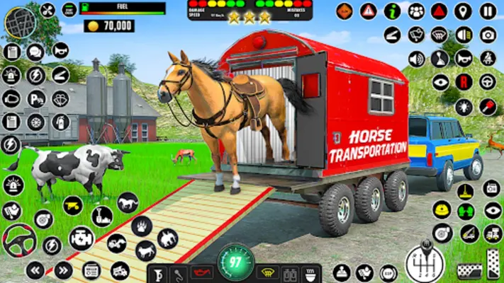 Wild Animals Transport Simulator android App screenshot 8